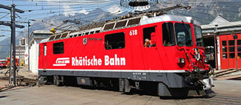 074-1358178 - H0m - RhB Ge 4/4 II 618 Lok Bergün mit Kurvensound